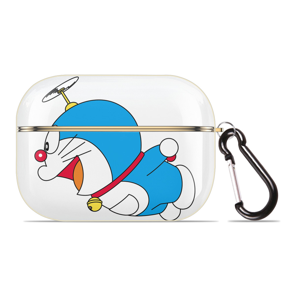 （画像用） ドラえもん Doraemon 【AirPods Pro用】ハードシェル保護ケース｜耐衝撃・防指紋・カラビナ付き商品仕様
