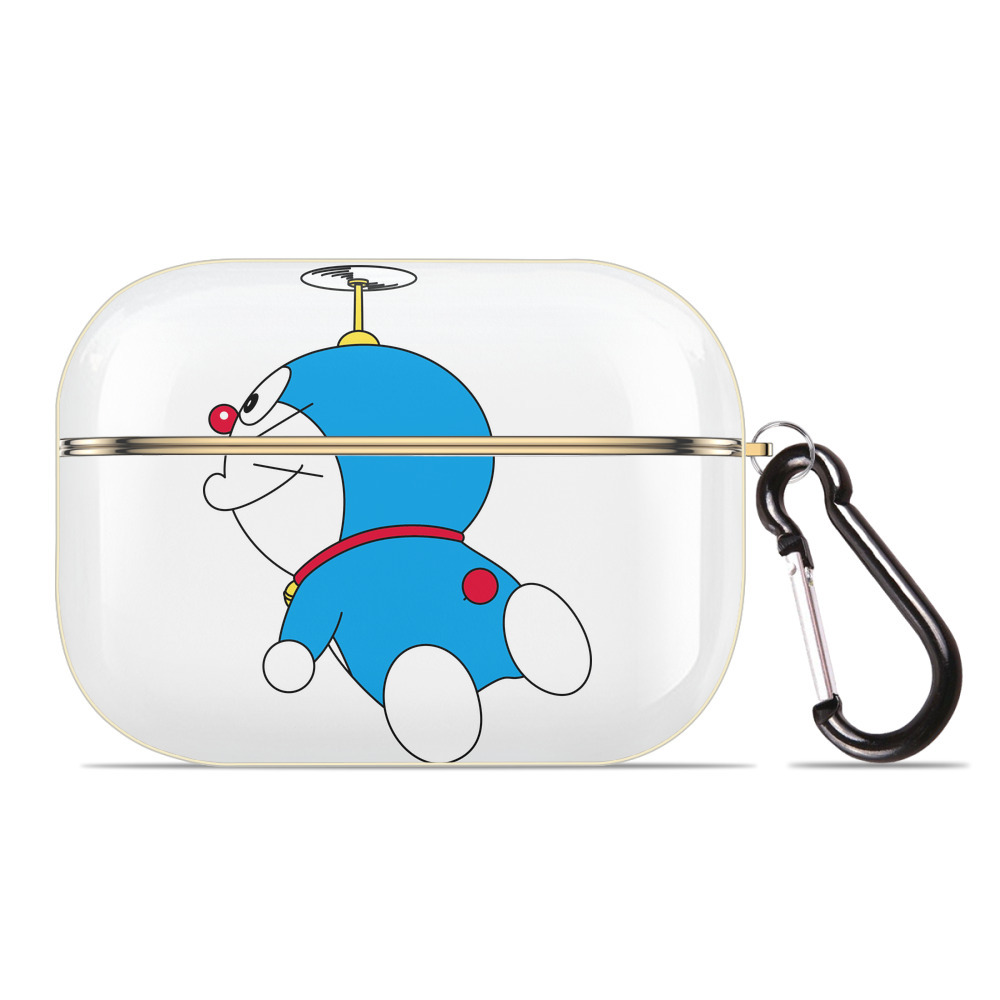 （画像用） ドラえもん Doraemon 【AirPods Pro用】ハードシェル保護ケース｜耐衝撃・防指紋・カラビナ付き商品仕様