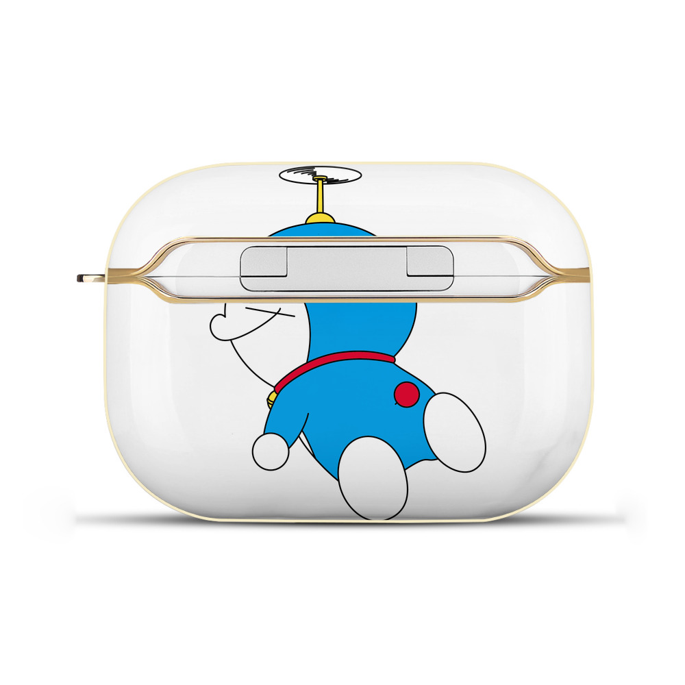 （画像用） ドラえもん Doraemon 【AirPods Pro用】ハードシェル保護ケース｜耐衝撃・防指紋・カラビナ付き商品仕様