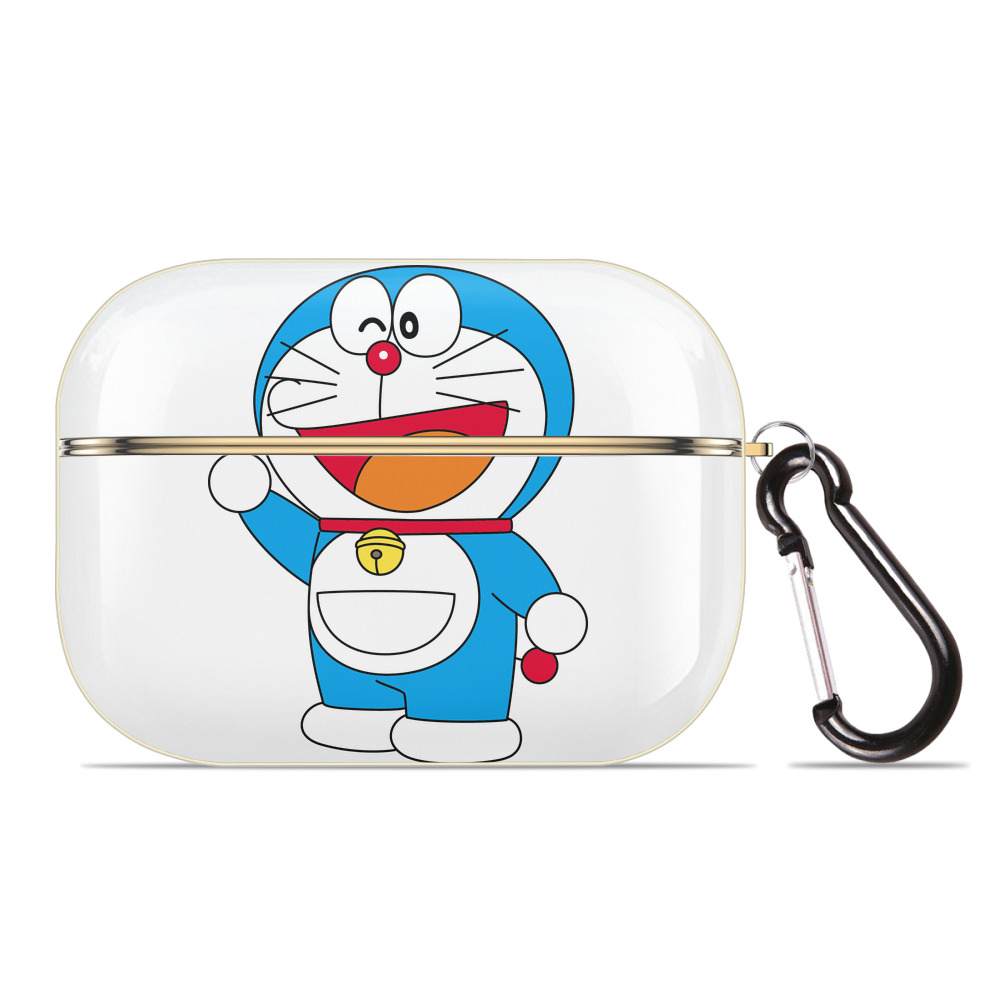 （画像用） ドラえもん Doraemon 【AirPods Pro用】ハードシェル保護ケース｜耐衝撃・防指紋・カラビナ付き商品仕様