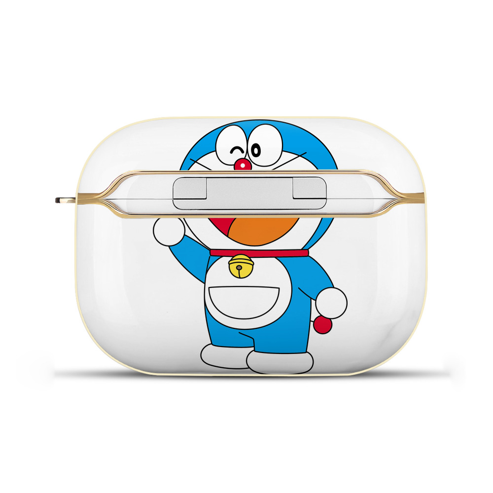 （画像用） ドラえもん Doraemon 【AirPods Pro用】ハードシェル保護ケース｜耐衝撃・防指紋・カラビナ付き商品仕様