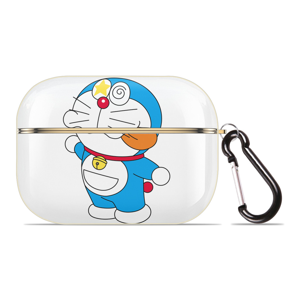 （画像用） ドラえもん Doraemon 【AirPods Pro用】ハードシェル保護ケース｜耐衝撃・防指紋・カラビナ付き商品仕様