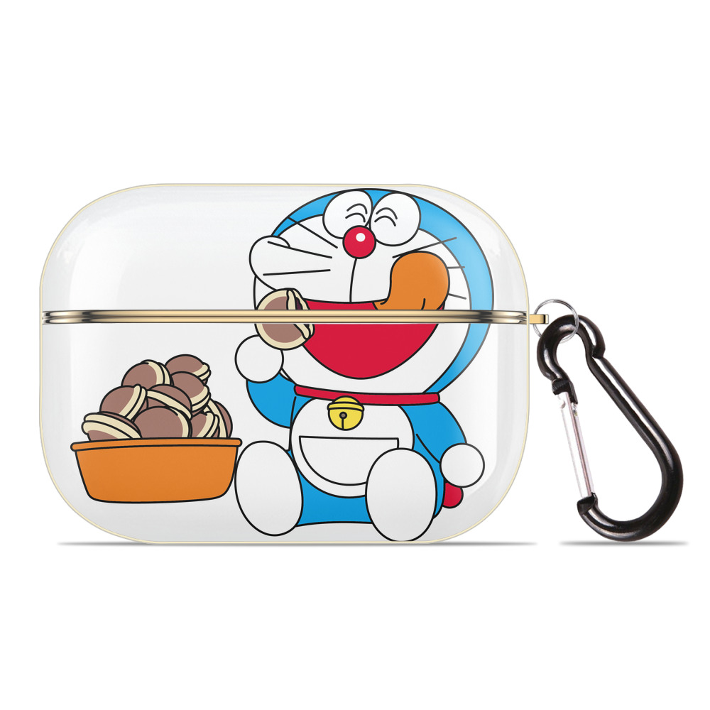 （画像用） ドラえもん Doraemon 【AirPods Pro用】ハードシェル保護ケース｜耐衝撃・防指紋・カラビナ付き商品仕様
