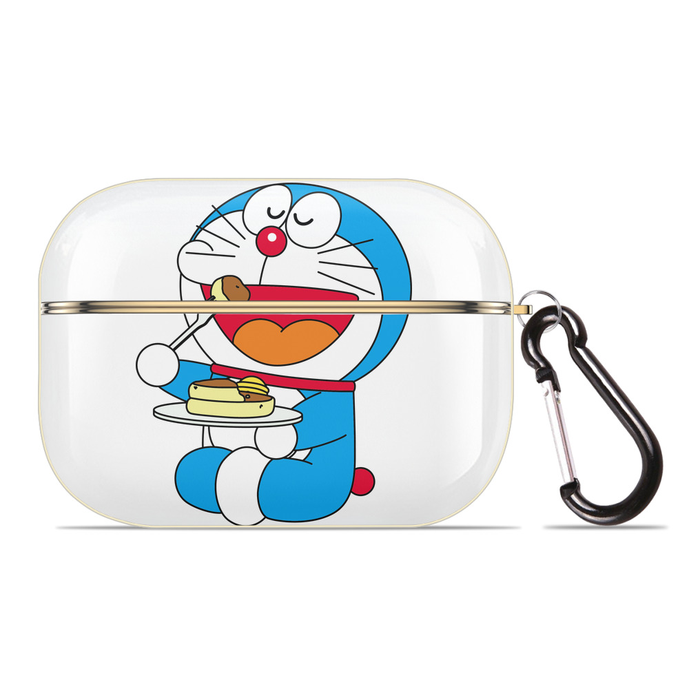 （画像用） ドラえもん Doraemon 【AirPods Pro用】ハードシェル保護ケース｜耐衝撃・防指紋・カラビナ付き商品仕様