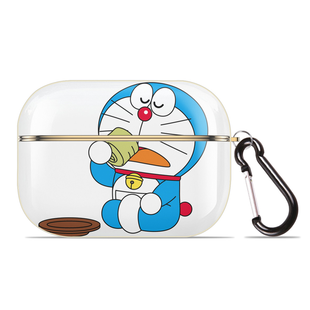（画像用） ドラえもん Doraemon 【AirPods Pro用】ハードシェル保護ケース｜耐衝撃・防指紋・カラビナ付き商品仕様