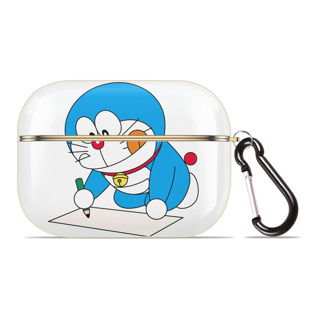 （画像用） ドラえもん Doraemon 【AirPods Pro用】ハードシェル保護ケース｜耐衝撃・防指紋・カラビナ付き商品仕様