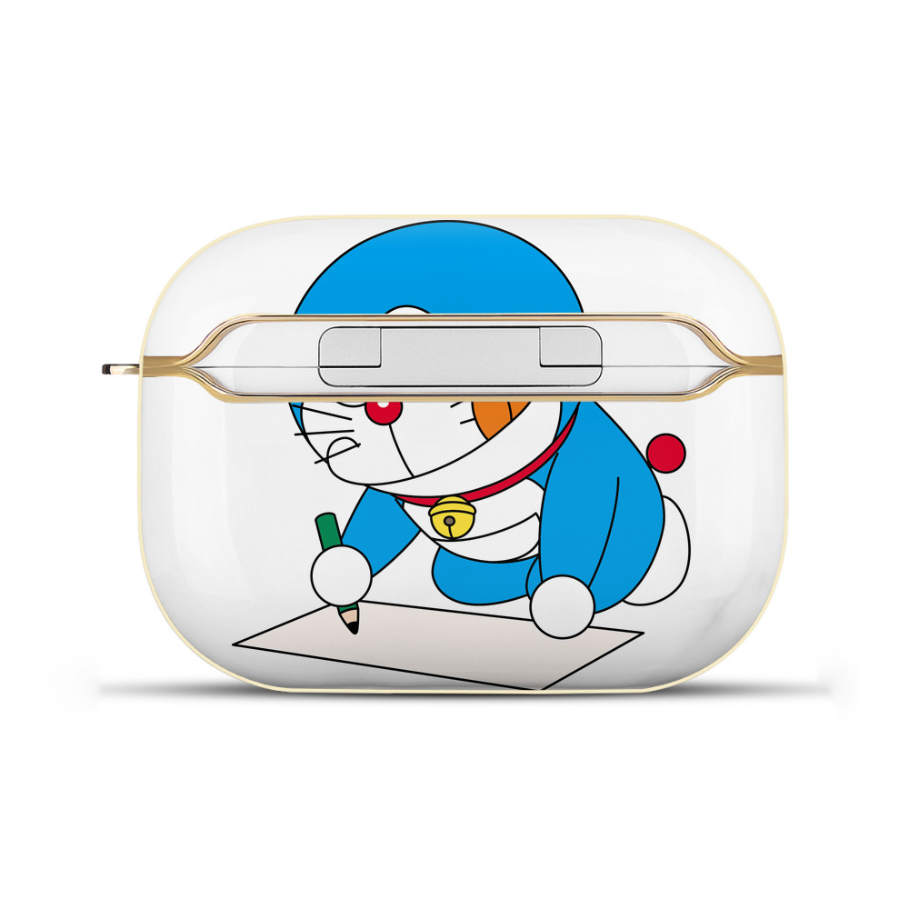 （画像用） ドラえもん Doraemon 【AirPods Pro用】ハードシェル保護ケース｜耐衝撃・防指紋・カラビナ付き商品仕様
