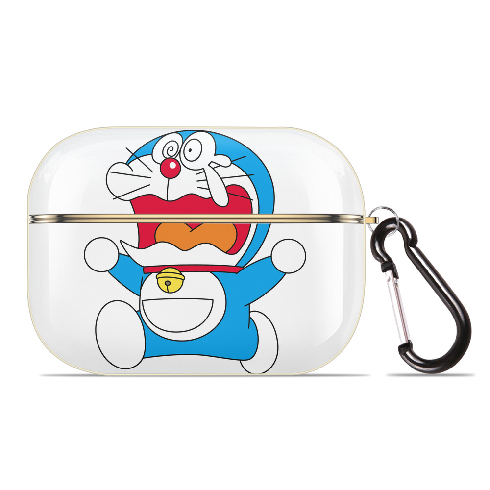 （画像用） ドラえもん Doraemon 【AirPods Pro用】ハードシェル保護ケース｜耐衝撃・防指紋・カラビナ付き商品仕様