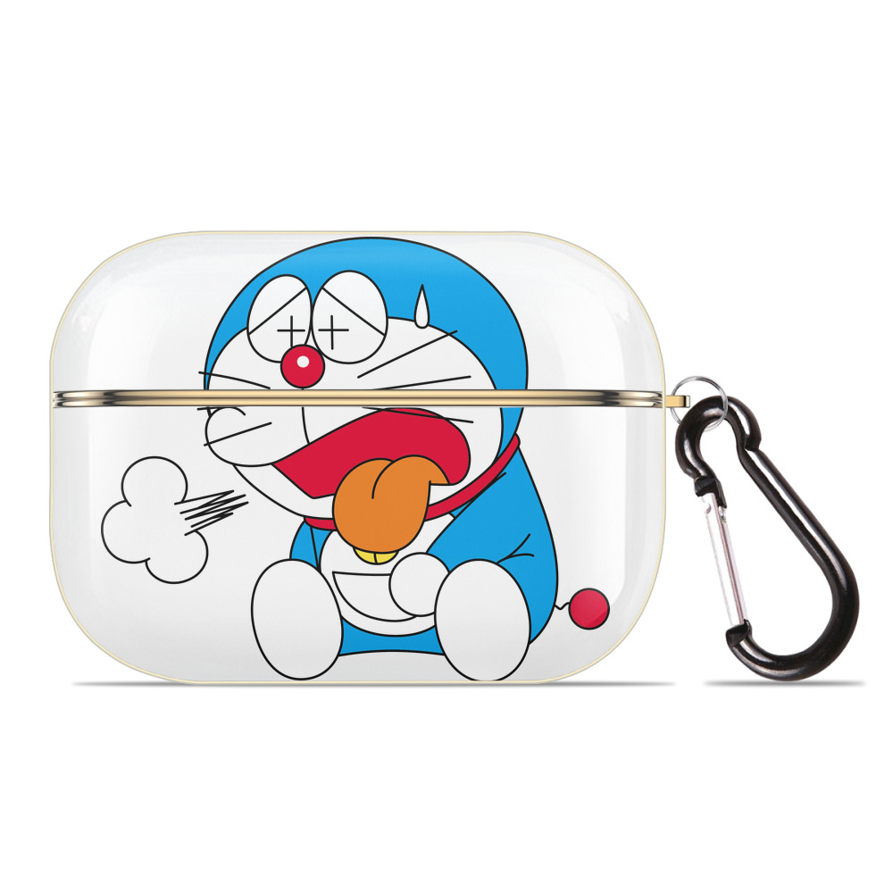 （画像用） ドラえもん Doraemon 【AirPods Pro用】ハードシェル保護ケース｜耐衝撃・防指紋・カラビナ付き商品仕様