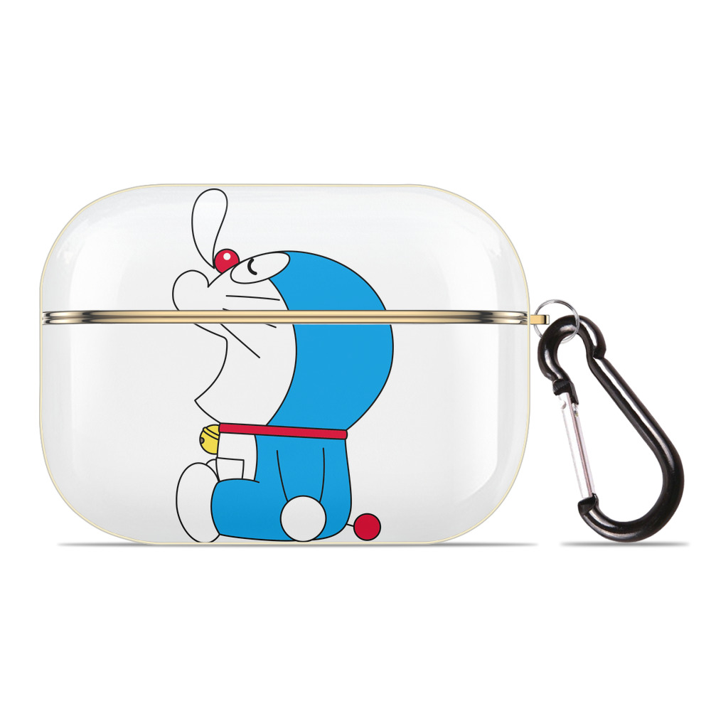 （画像用） ドラえもん Doraemon 【AirPods Pro用】ハードシェル保護ケース｜耐衝撃・防指紋・カラビナ付き商品仕様