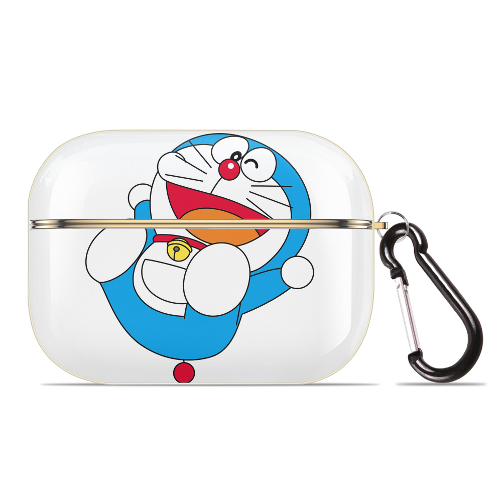（画像用） ドラえもん Doraemon 【AirPods Pro用】ハードシェル保護ケース｜耐衝撃・防指紋・カラビナ付き商品仕様