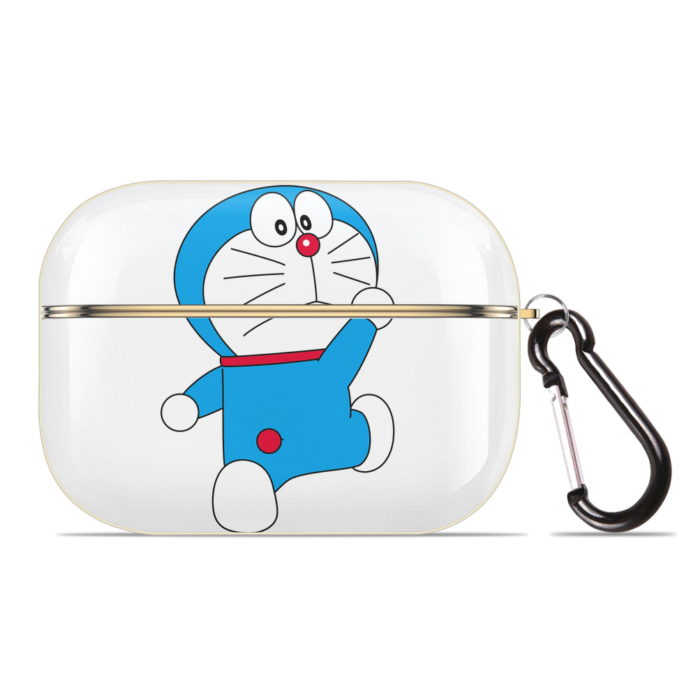 （画像用） ドラえもん Doraemon 【AirPods Pro用】ハードシェル保護ケース｜耐衝撃・防指紋・カラビナ付き商品仕様