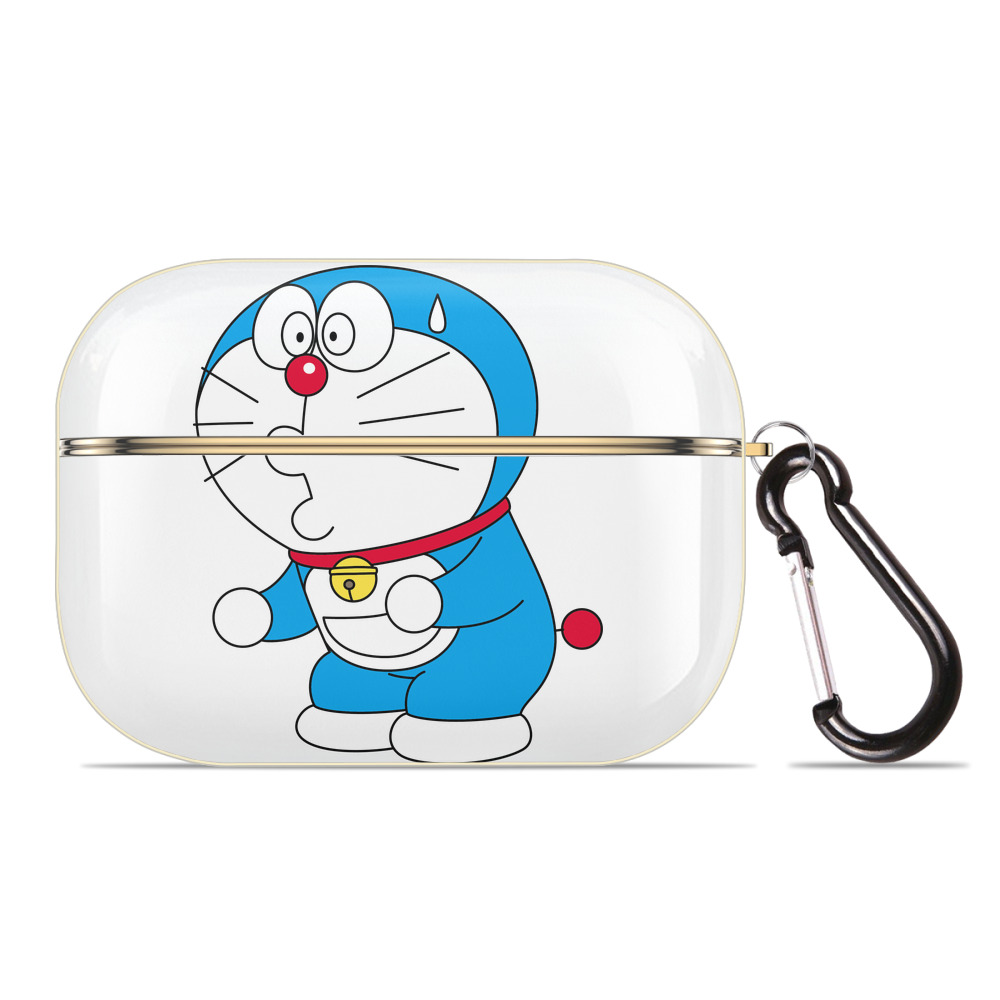 （画像用） ドラえもん Doraemon 【AirPods Pro用】ハードシェル保護ケース｜耐衝撃・防指紋・カラビナ付き商品仕様