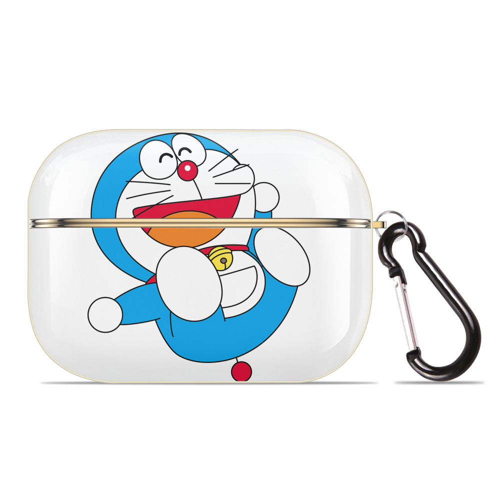 （画像用） ドラえもん Doraemon 【AirPods Pro用】ハードシェル保護ケース｜耐衝撃・防指紋・カラビナ付き商品仕様
