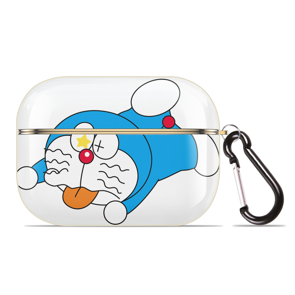 （画像用） ドラえもん Doraemon 【AirPods Pro用】ハードシェル保護ケース｜耐衝撃・防指紋・カラビナ付き商品仕様