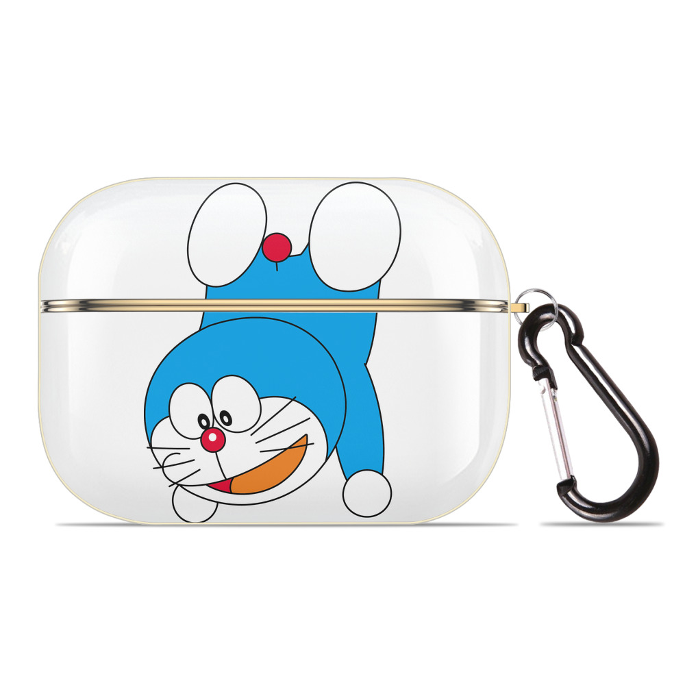 （画像用） ドラえもん Doraemon 【AirPods Pro用】ハードシェル保護ケース｜耐衝撃・防指紋・カラビナ付き商品仕様