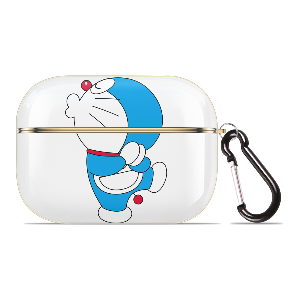 （画像用） ドラえもん Doraemon 【AirPods Pro用】ハードシェル保護ケース｜耐衝撃・防指紋・カラビナ付き商品仕様