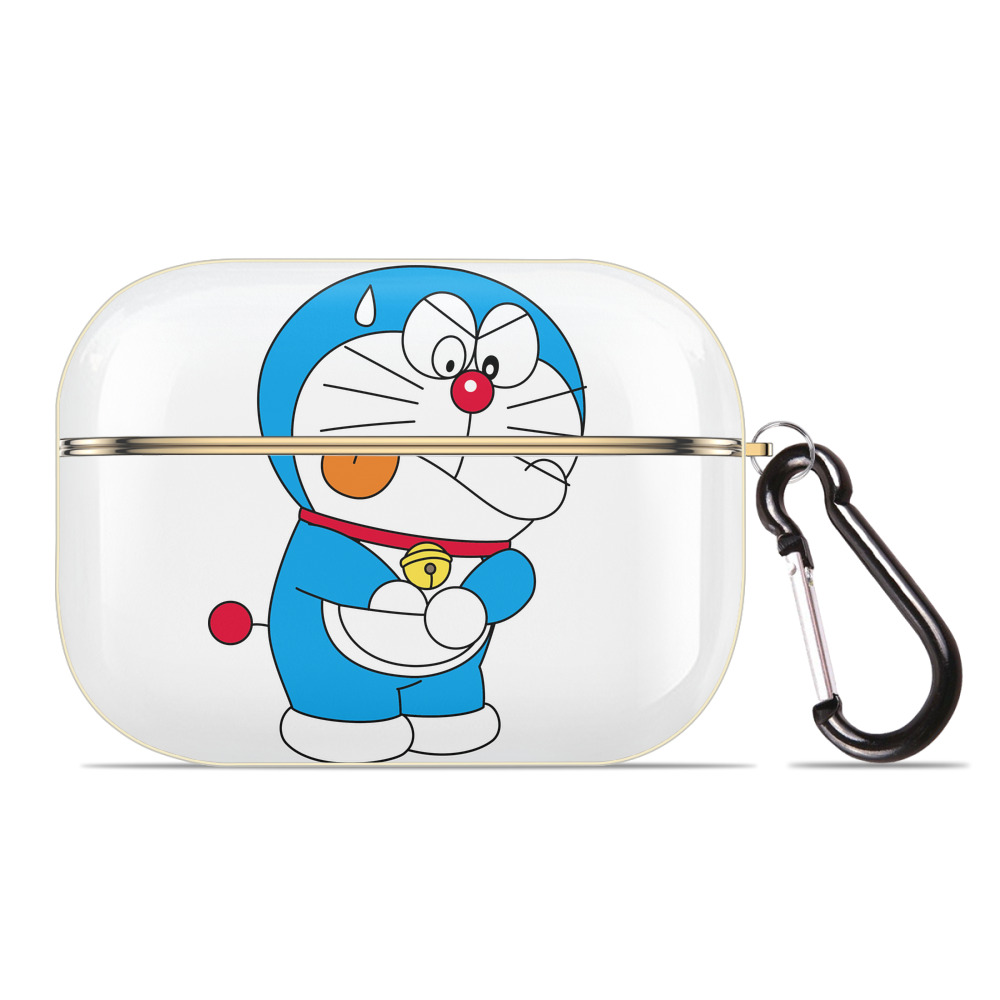 （画像用） ドラえもん Doraemon 【AirPods Pro用】ハードシェル保護ケース｜耐衝撃・防指紋・カラビナ付き商品仕様