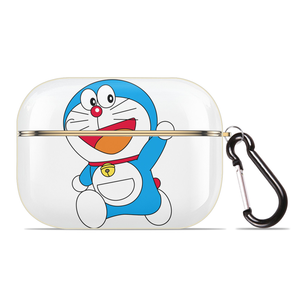 （画像用） ドラえもん Doraemon 【AirPods Pro用】ハードシェル保護ケース｜耐衝撃・防指紋・カラビナ付き商品仕様