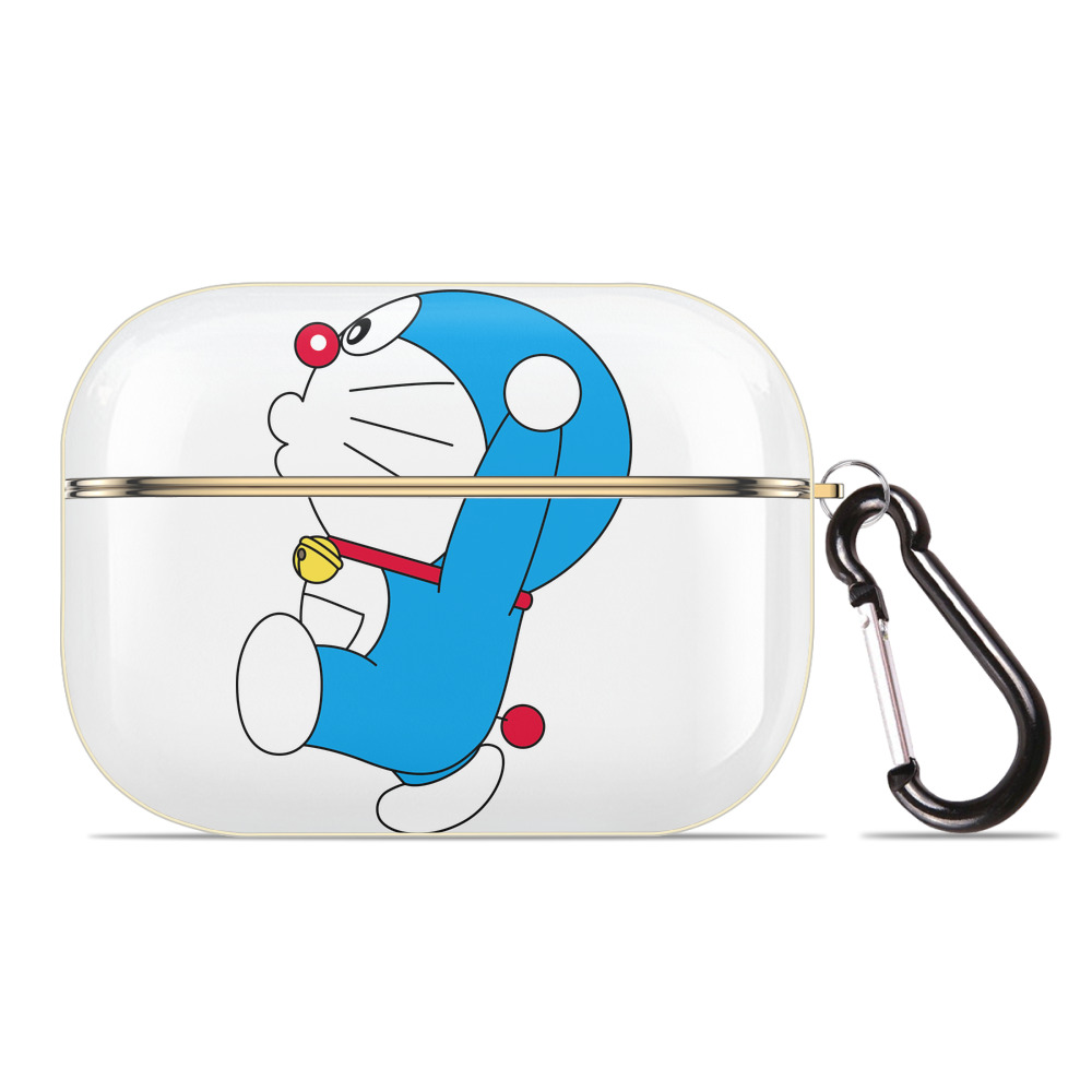（画像用） ドラえもん Doraemon 【AirPods Pro用】ハードシェル保護ケース｜耐衝撃・防指紋・カラビナ付き商品仕様