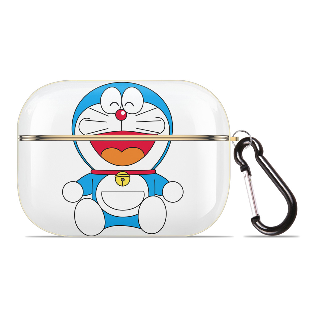 （画像用） ドラえもん Doraemon 【AirPods Pro用】ハードシェル保護ケース｜耐衝撃・防指紋・カラビナ付き商品仕様