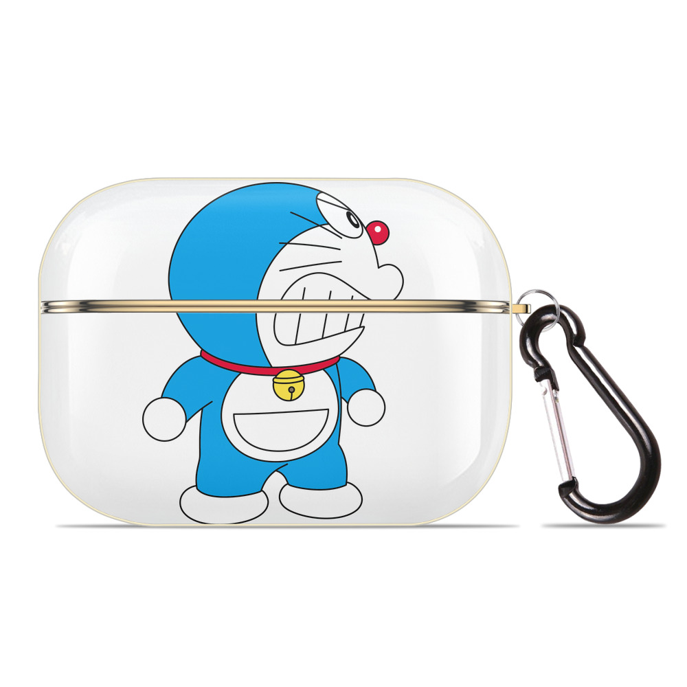 （画像用） ドラえもん Doraemon 【AirPods Pro用】ハードシェル保護ケース｜耐衝撃・防指紋・カラビナ付き商品仕様
