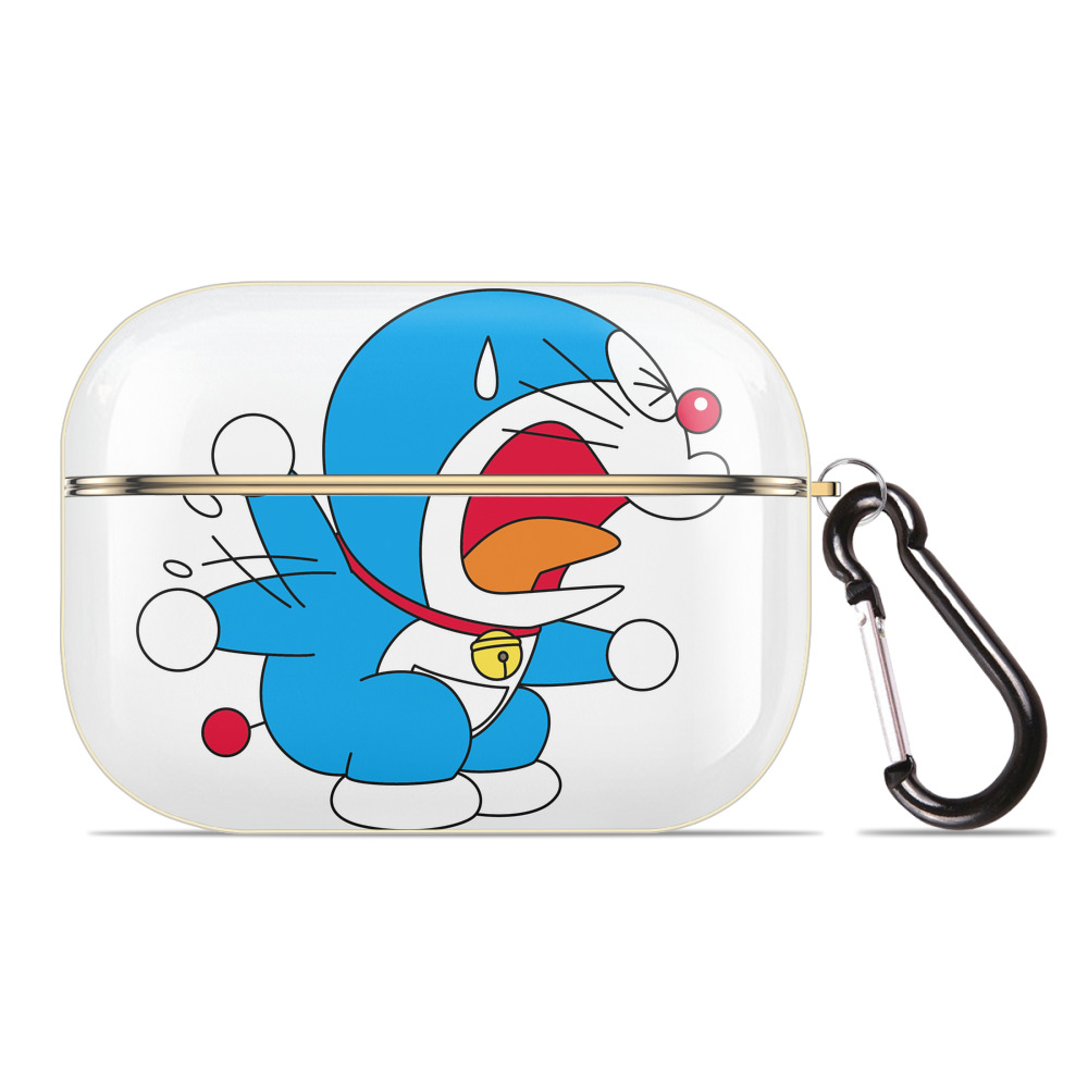 （画像用） ドラえもん Doraemon 【AirPods Pro用】ハードシェル保護ケース｜耐衝撃・防指紋・カラビナ付き商品仕様