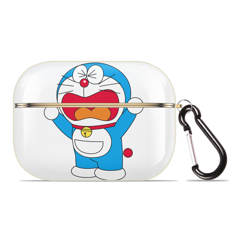 （画像用） ドラえもん Doraemon 【AirPods Pro用】ハードシェル保護ケース｜耐衝撃・防指紋・カラビナ付き商品仕様