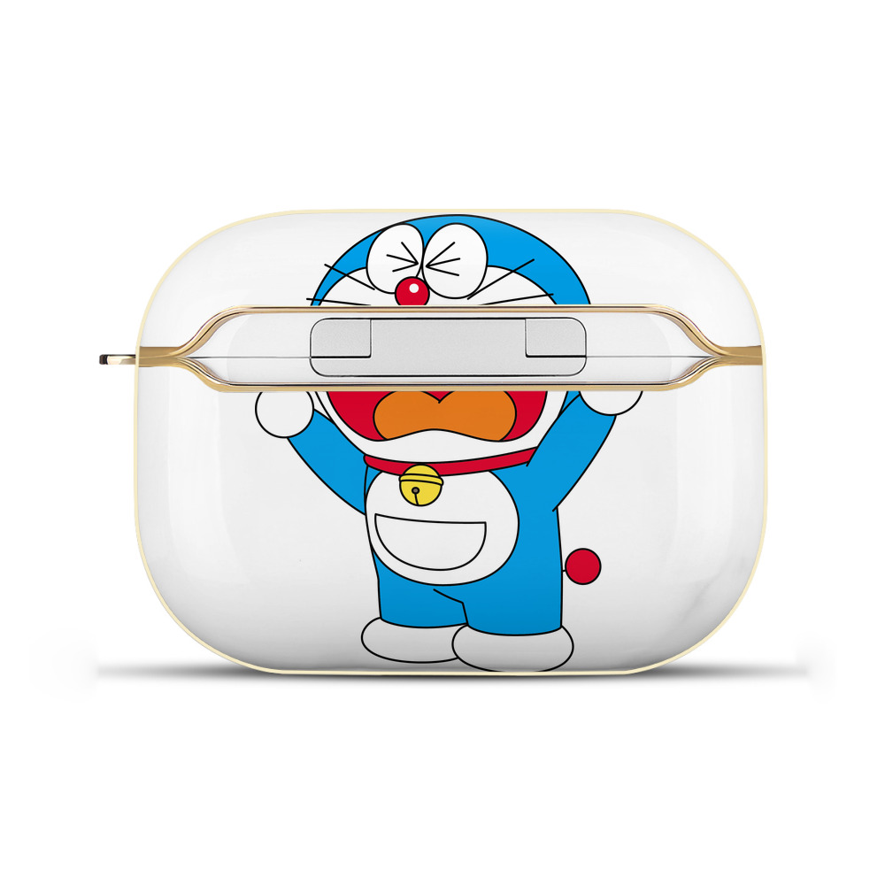 （画像用） ドラえもん Doraemon 【AirPods Pro用】ハードシェル保護ケース｜耐衝撃・防指紋・カラビナ付き商品仕様
