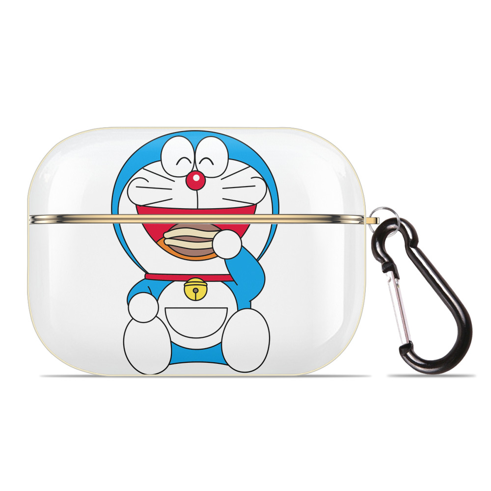（画像用） ドラえもん Doraemon 【AirPods Pro用】ハードシェル保護ケース｜耐衝撃・防指紋・カラビナ付き商品仕様