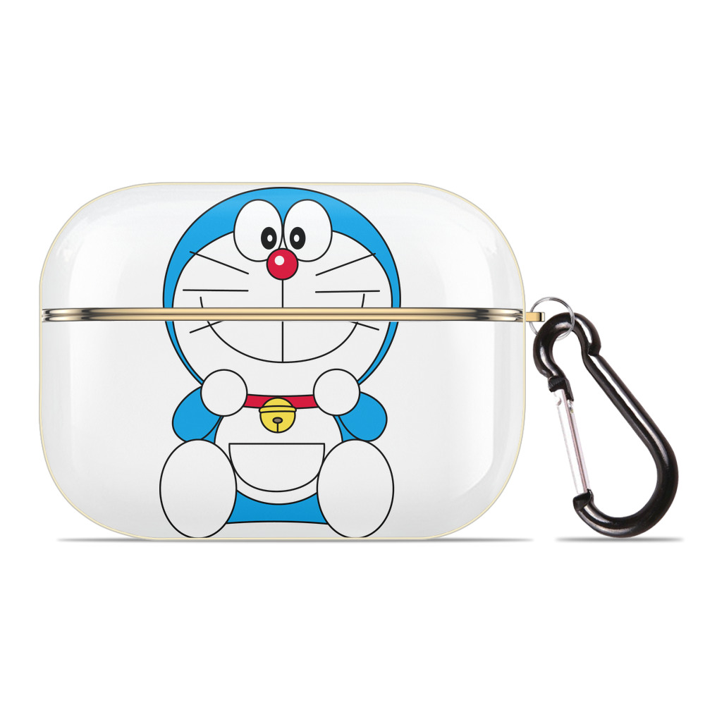 （画像用） ドラえもん Doraemon 【AirPods Pro用】ハードシェル保護ケース｜耐衝撃・防指紋・カラビナ付き商品仕様