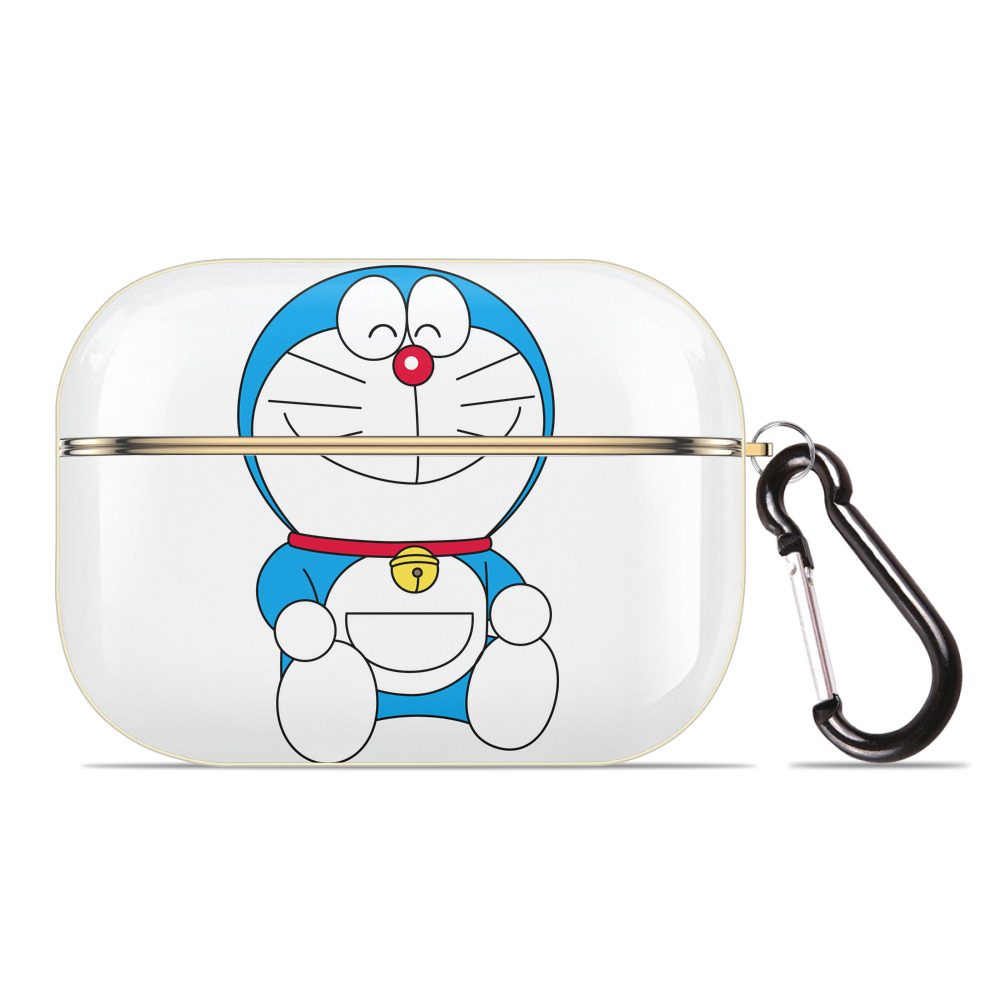 （画像用） ドラえもん Doraemon 【AirPods Pro用】ハードシェル保護ケース｜耐衝撃・防指紋・カラビナ付き商品仕様