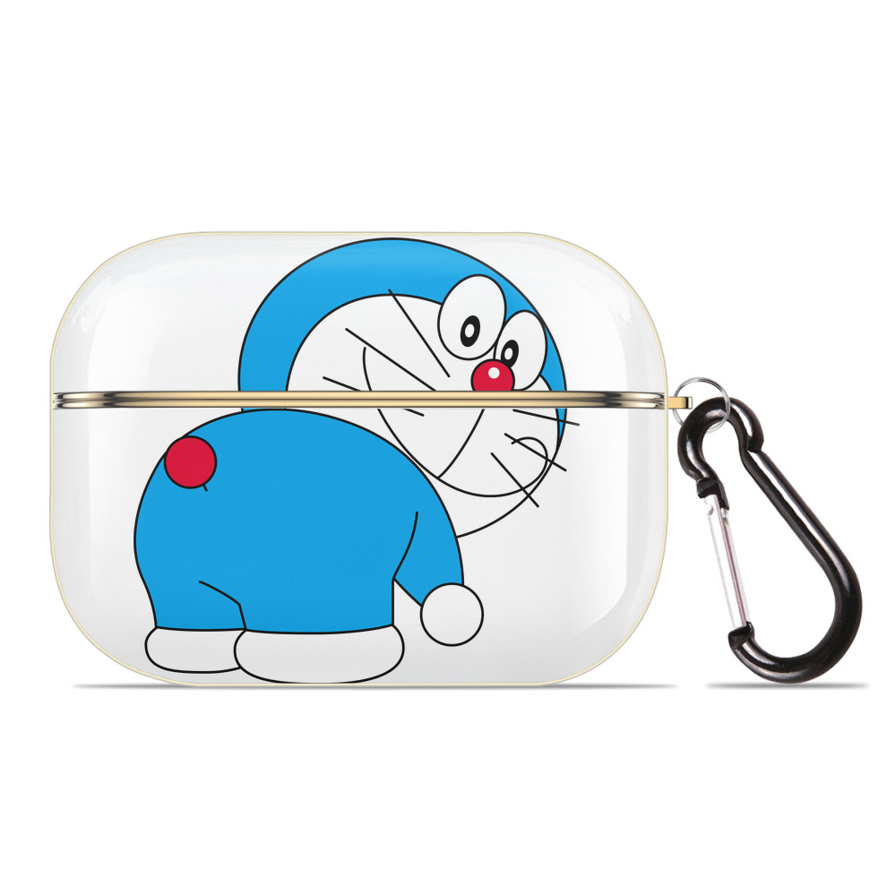 （画像用） ドラえもん Doraemon 【AirPods Pro用】ハードシェル保護ケース｜耐衝撃・防指紋・カラビナ付き商品仕様