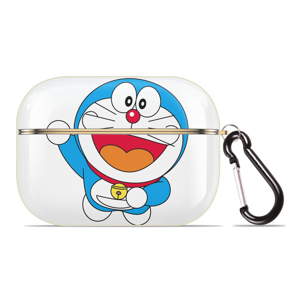 （画像用） ドラえもん Doraemon 【AirPods Pro用】ハードシェル保護ケース｜耐衝撃・防指紋・カラビナ付き商品仕様