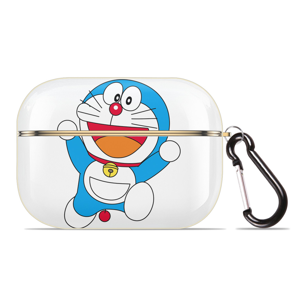 （画像用） ドラえもん Doraemon 【AirPods Pro用】ハードシェル保護ケース｜耐衝撃・防指紋・カラビナ付き商品仕様