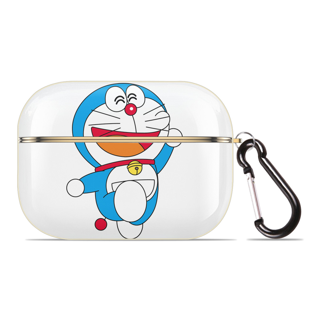 （画像用） ドラえもん Doraemon 【AirPods Pro用】ハードシェル保護ケース｜耐衝撃・防指紋・カラビナ付き商品仕様