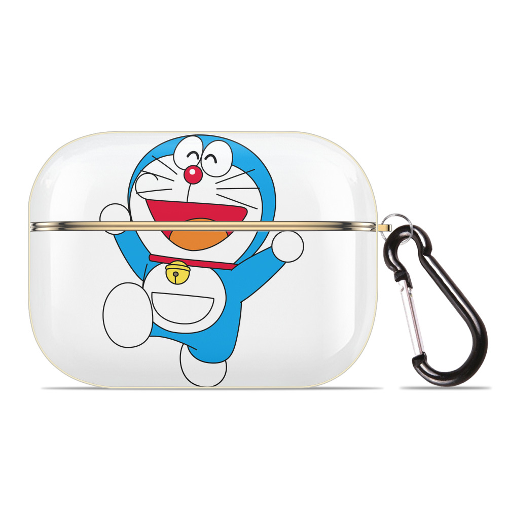 （画像用） ドラえもん Doraemon 【AirPods Pro用】ハードシェル保護ケース｜耐衝撃・防指紋・カラビナ付き商品仕様