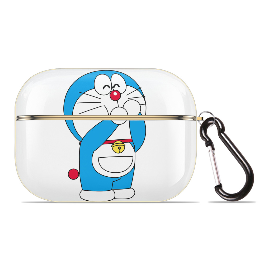 （画像用） ドラえもん Doraemon 【AirPods Pro用】ハードシェル保護ケース｜耐衝撃・防指紋・カラビナ付き商品仕様