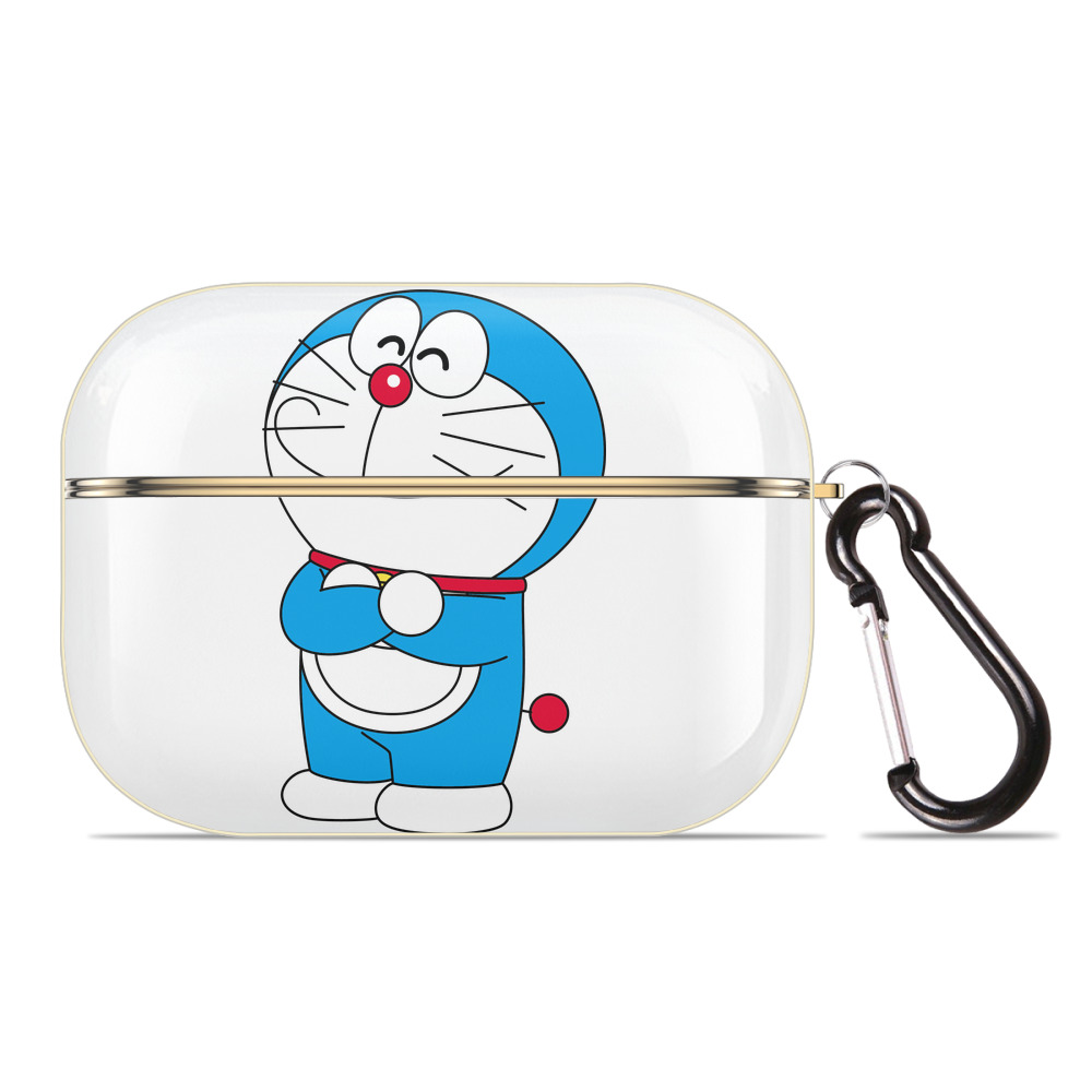（画像用） ドラえもん Doraemon 【AirPods Pro用】ハードシェル保護ケース｜耐衝撃・防指紋・カラビナ付き商品仕様