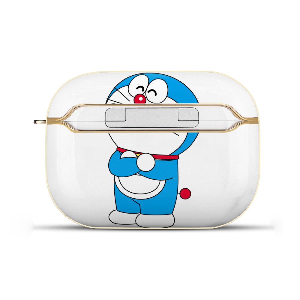 （画像用） ドラえもん Doraemon 【AirPods Pro用】ハードシェル保護ケース｜耐衝撃・防指紋・カラビナ付き商品仕様