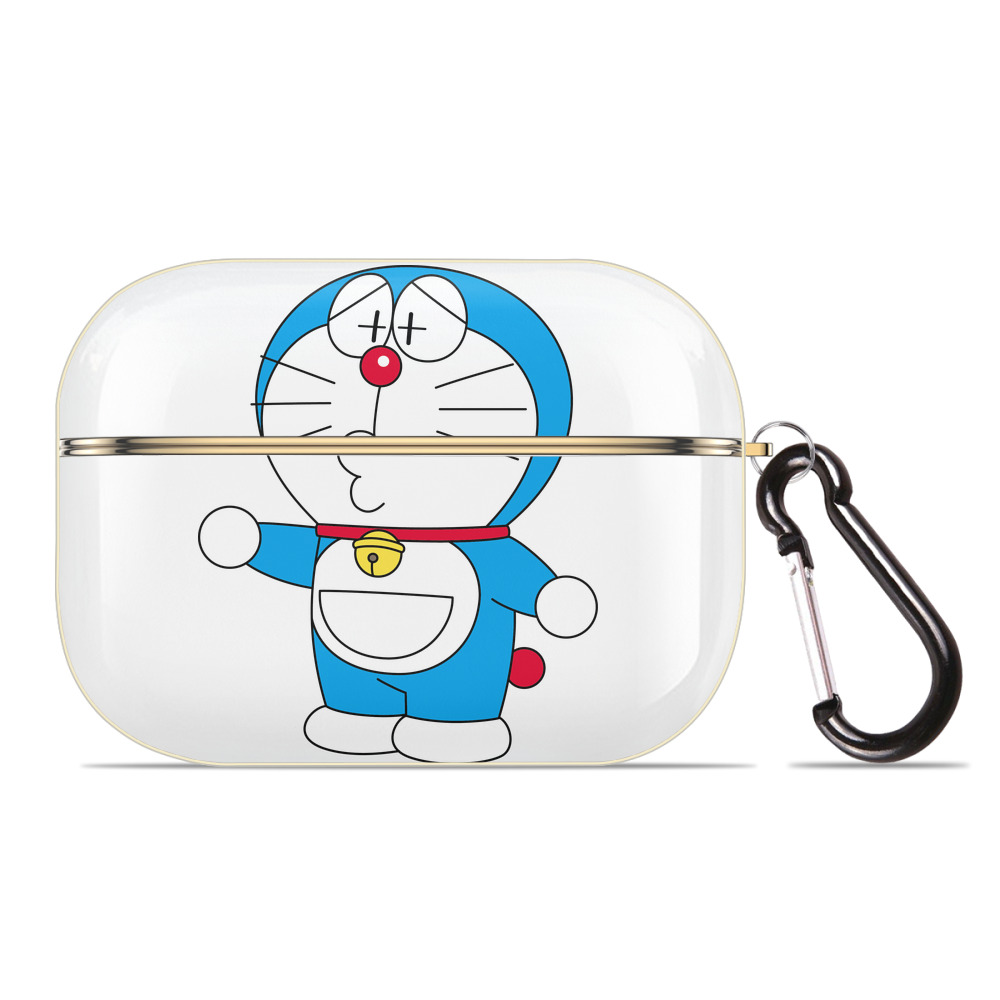 （画像用） ドラえもん Doraemon 【AirPods Pro用】ハードシェル保護ケース｜耐衝撃・防指紋・カラビナ付き商品仕様
