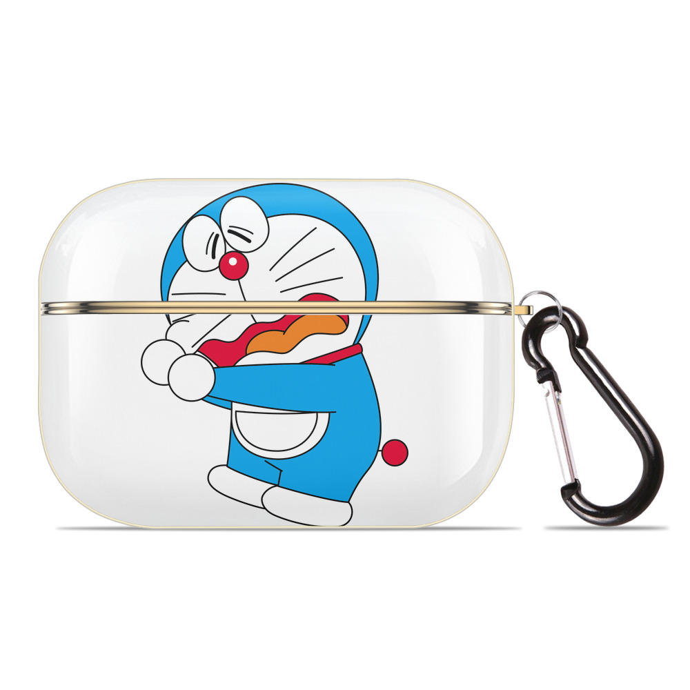 （画像用） ドラえもん Doraemon 【AirPods Pro用】ハードシェル保護ケース｜耐衝撃・防指紋・カラビナ付き商品仕様