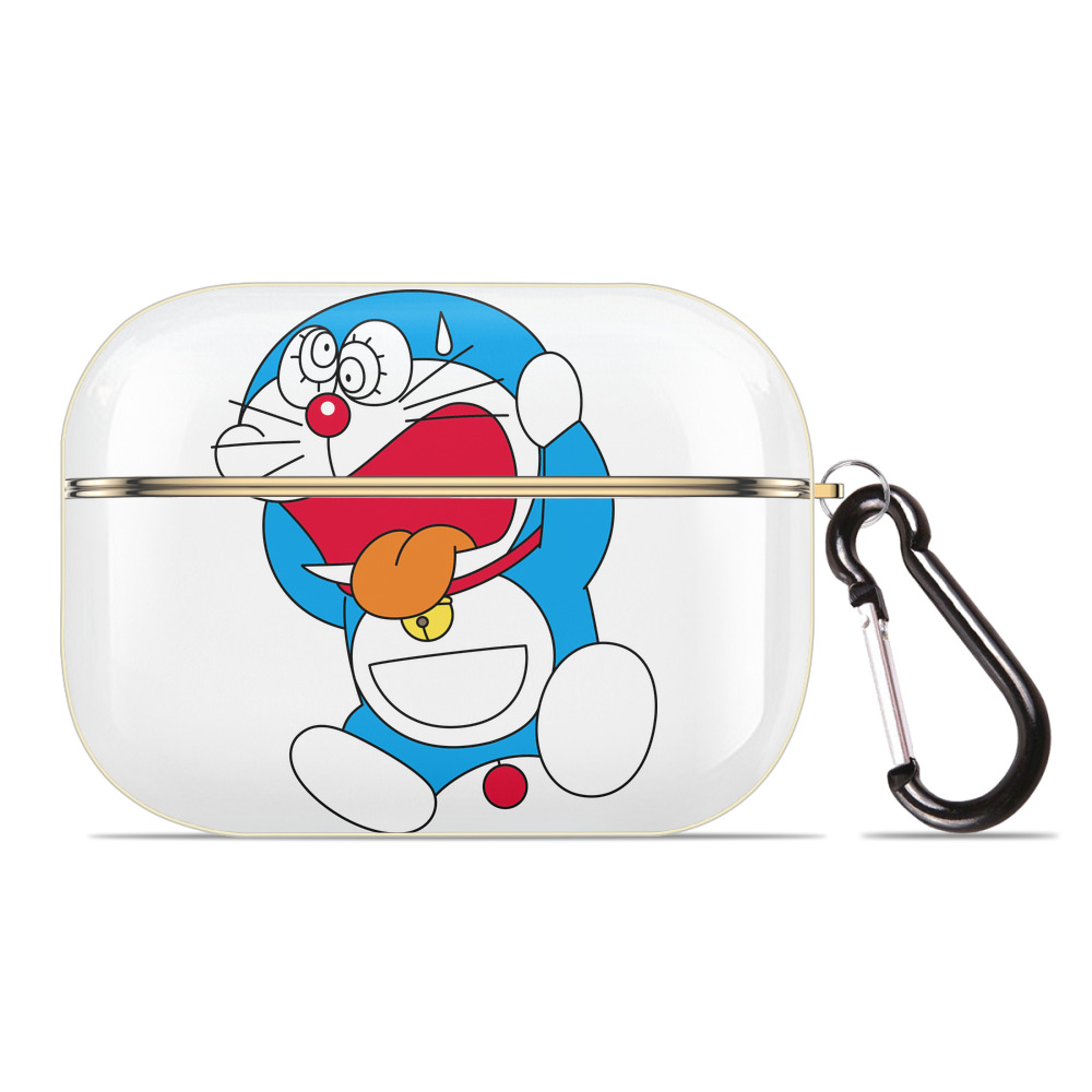 （画像用） ドラえもん Doraemon 【AirPods Pro用】ハードシェル保護ケース｜耐衝撃・防指紋・カラビナ付き商品仕様