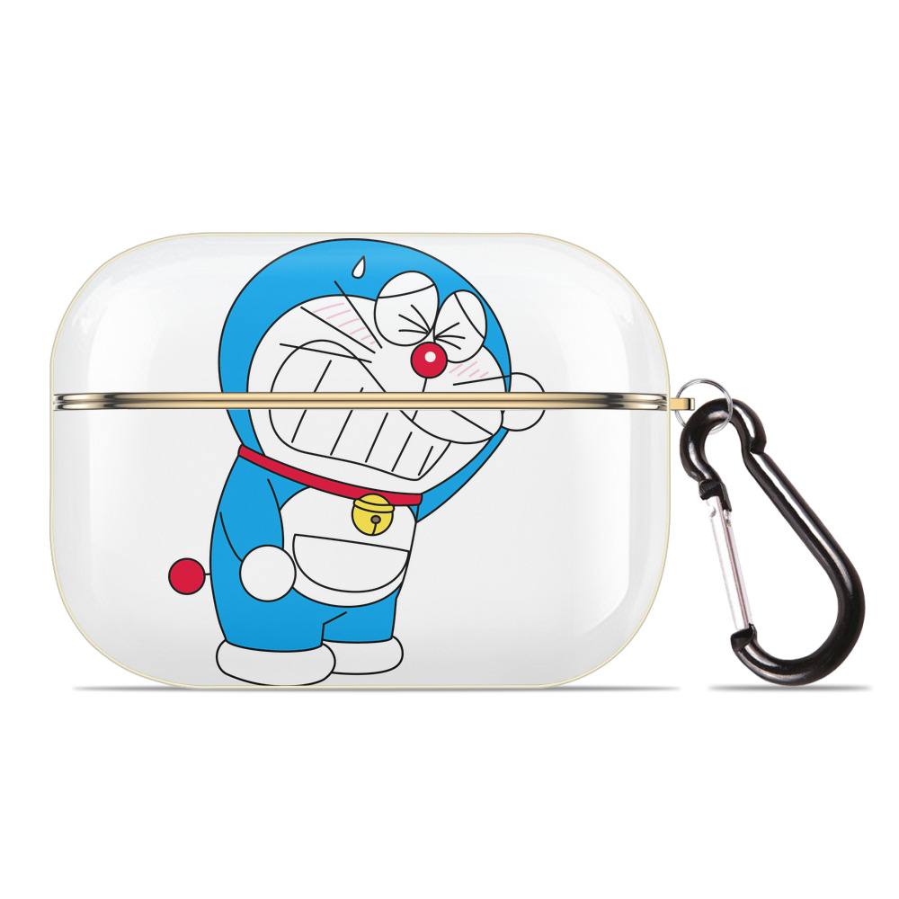 （画像用） ドラえもん Doraemon 【AirPods Pro用】ハードシェル保護ケース｜耐衝撃・防指紋・カラビナ付き商品仕様