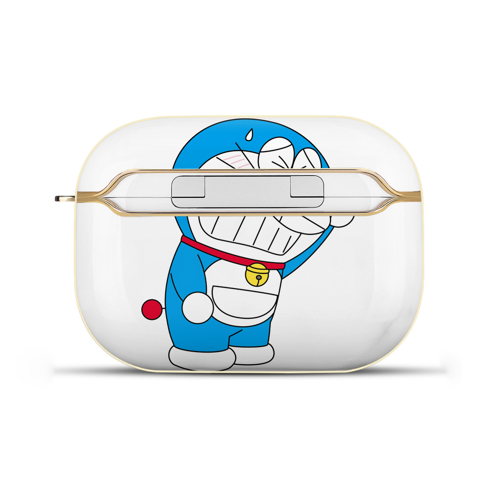（画像用） ドラえもん Doraemon 【AirPods Pro用】ハードシェル保護ケース｜耐衝撃・防指紋・カラビナ付き商品仕様