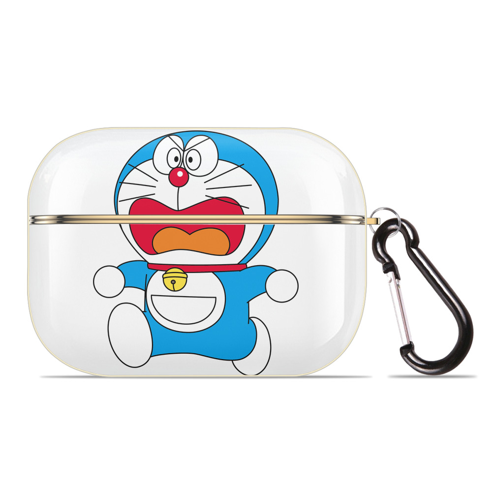 （画像用） ドラえもん Doraemon 【AirPods Pro用】ハードシェル保護ケース｜耐衝撃・防指紋・カラビナ付き商品仕様