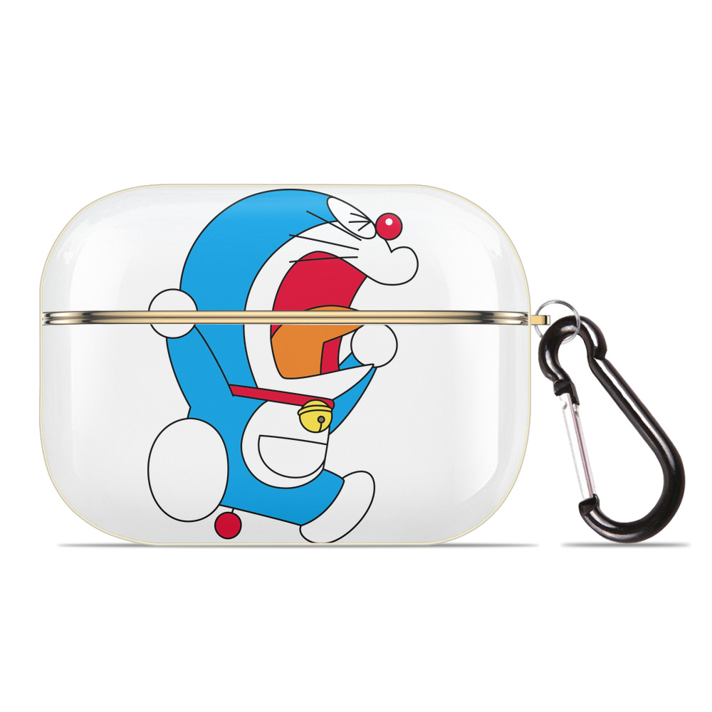 （画像用） ドラえもん Doraemon 【AirPods Pro用】ハードシェル保護ケース｜耐衝撃・防指紋・カラビナ付き商品仕様
