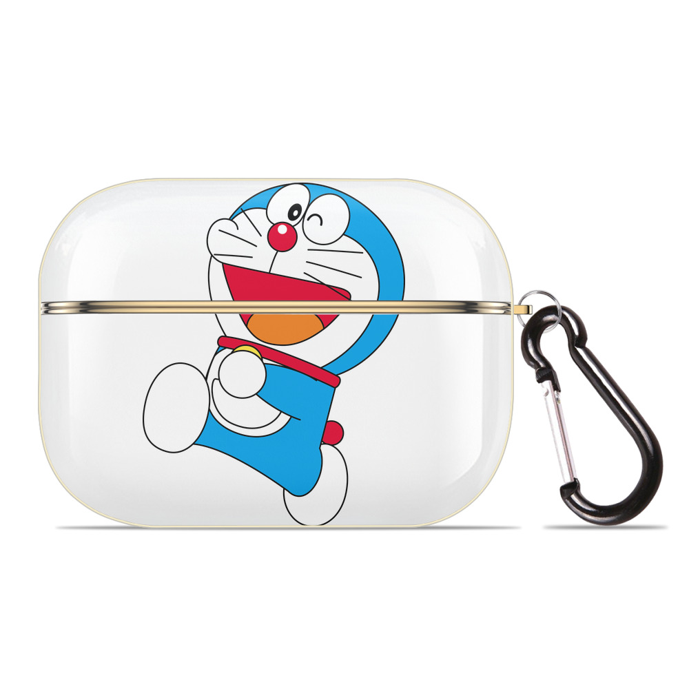 （画像用） ドラえもん Doraemon 【AirPods Pro用】ハードシェル保護ケース｜耐衝撃・防指紋・カラビナ付き商品仕様