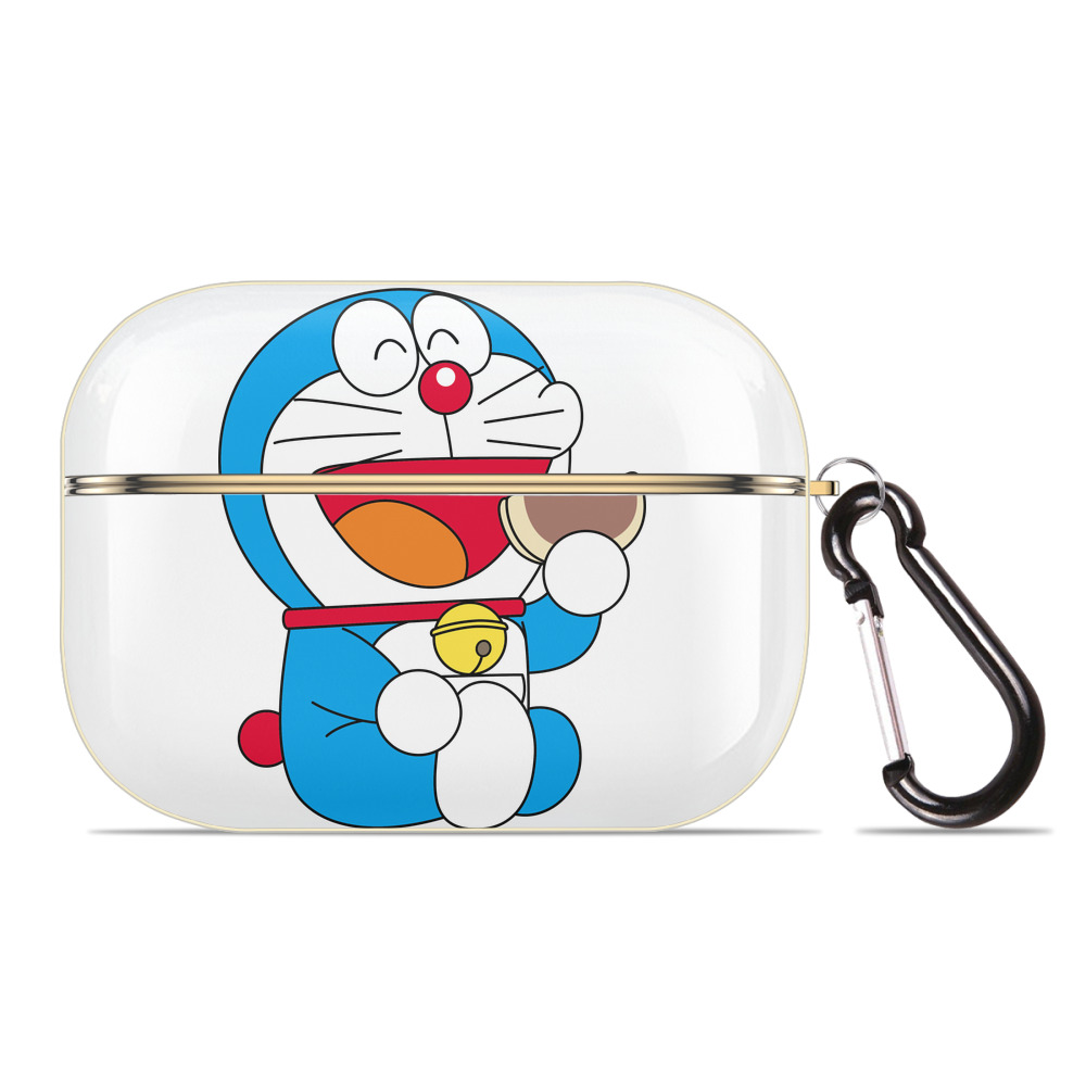 （画像用） ドラえもん Doraemon 【AirPods Pro用】ハードシェル保護ケース｜耐衝撃・防指紋・カラビナ付き商品仕様
