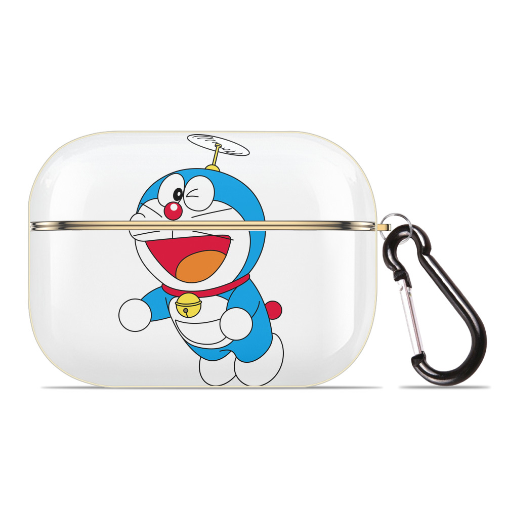 （画像用） ドラえもん Doraemon 【AirPods Pro用】ハードシェル保護ケース｜耐衝撃・防指紋・カラビナ付き商品仕様